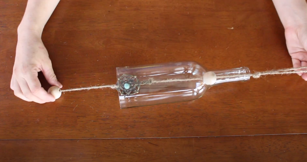 diy bottle wind chimes